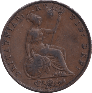 1858 PENNY ( GVF ) - PENNY - Cambridgeshire Coins