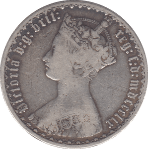 1859 FLORIN ( FINE ) - FLORIN - Cambridgeshire Coins