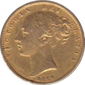 1859 GOLD SOVEREIGN ( VF ) - SOVEREIGN - Cambridgeshire Coins