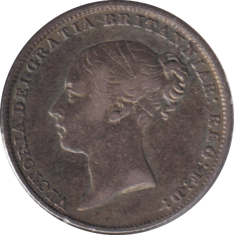 1859 SIXPENCE ( VF ) - SIXPENCE - Cambridgeshire Coins