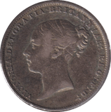 1859 SIXPENCE ( VF ) - SIXPENCE - Cambridgeshire Coins