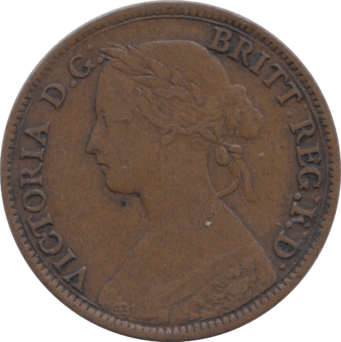 1860 FARTHING ( GF ) - Farthing - Cambridgeshire Coins