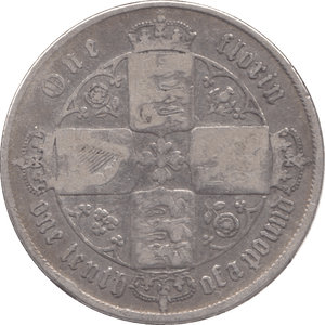 1860 FLORIN ( NF ) - FLORIN - Cambridgeshire Coins