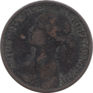 1861 FARTHING ( FAIR ) - Farthing - Cambridgeshire Coins