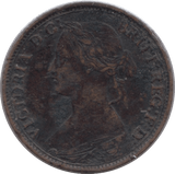 1861 FARTHING ( VF ) - Farthing - Cambridgeshire Coins