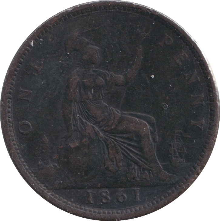 1861 PENNY ( GF ) - PENNY - Cambridgeshire Coins