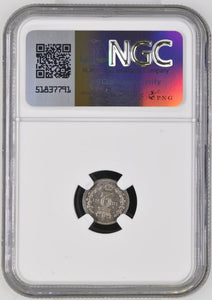 1861 SILVER MAUNDY TWOPENCE ( NGC ) MS 63 - NGC SILVER COINS - Cambridgeshire Coins