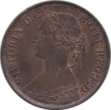 1862 FARTHING ( UNC ) - Farthing - Cambridgeshire Coins