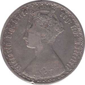 1862 FLORIN ( GF ) - FLORIN - Cambridgeshire Coins