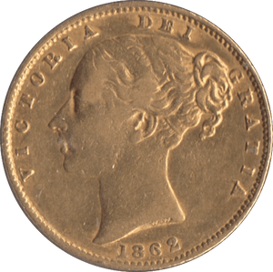 1862 GOLD SOVEREIGN ( GVF ) - SOVEREIGN - Cambridgeshire Coins