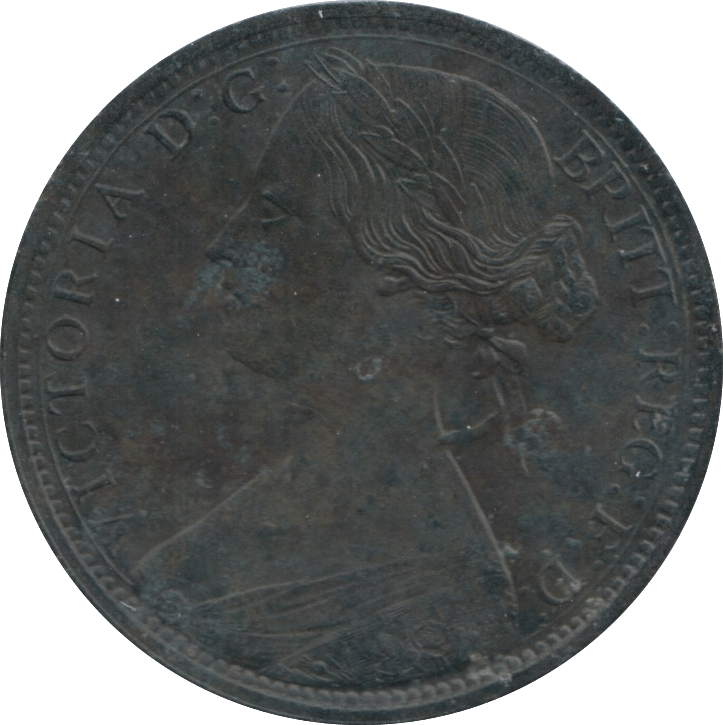 1862 PENNY ( EF ) - PENNY - Cambridgeshire Coins