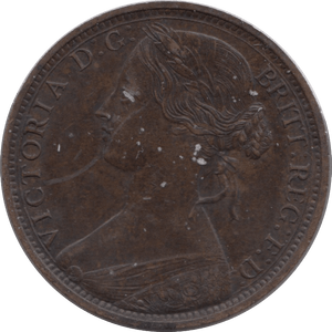 1862 PENNY ( EF ) - PENNY - Cambridgeshire Coins