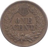 1862 USA ONE CENT - WORLD COINS - Cambridgeshire Coins