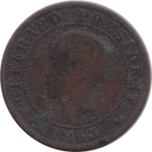 1863 10 CENTESIMI ITALY - WORLD COINS - Cambridgeshire Coins