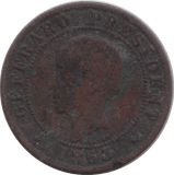 1863 10 CENTESIMI ITALY - WORLD COINS - Cambridgeshire Coins