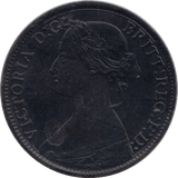 1863 FARTHING ( GVF ) - Farthing - Cambridgeshire Coins