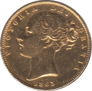 1863 GOLD SOVEREIGN ( EF ) - SOVEREIGN - Cambridgeshire Coins