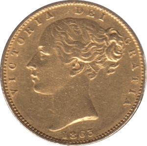 1863 GOLD SOVEREIGN ( GVF ) - SOVEREIGN - Cambridgeshire Coins