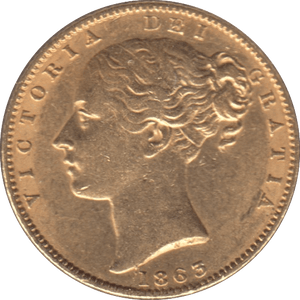 1863 GOLD SOVEREIGN ( GVF ) - SOVEREIGN - Cambridgeshire Coins