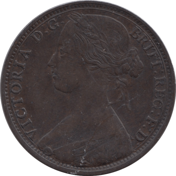 1863 PENNY ( EF ) - Penny - Cambridgeshire Coins