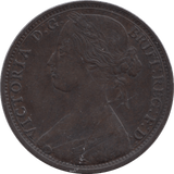 1863 PENNY ( EF ) - Penny - Cambridgeshire Coins