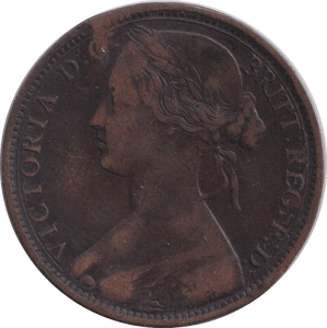 1863 PENNY ( FINE ) - PENNY - Cambridgeshire Coins