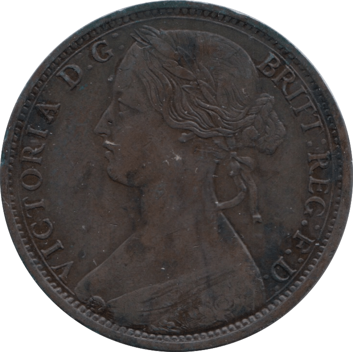 1863 PENNY ( GVF ) - Penny - Cambridgeshire Coins