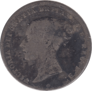 1863 SIXPENCE ( FAIR ) - SIXPENCE - Cambridgeshire Coins