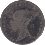 1863 SIXPENCE ( FAIR ) - SIXPENCE - Cambridgeshire Coins