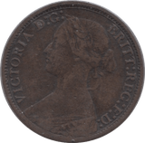 1864 FARTHING ( GF ) - Farthing - Cambridgeshire Coins