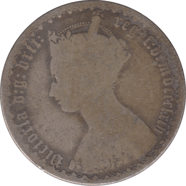 1864 FLORIN ( FINE ) DIE 60 - FLORIN - Cambridgeshire Coins