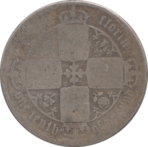 1864 FLORIN ( FINE ) DIE 60 - FLORIN - Cambridgeshire Coins