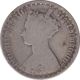 1864 FLORIN ( NF ) - FLORIN - Cambridgeshire Coins