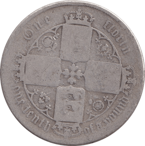 1864 FLORIN ( NF ) - FLORIN - Cambridgeshire Coins