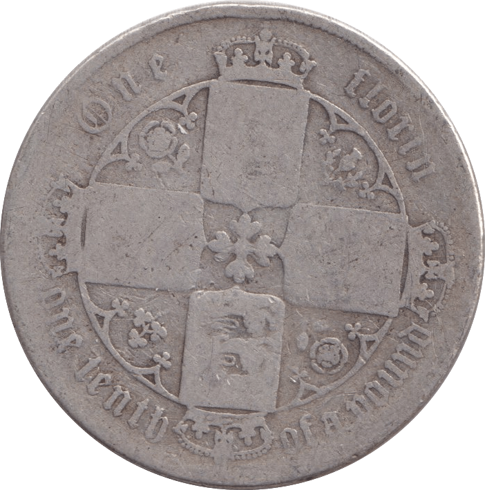 1864 FLORIN ( NF ) - FLORIN - Cambridgeshire Coins