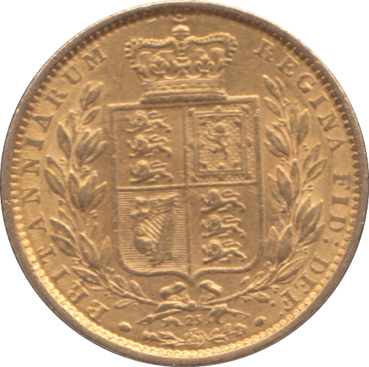 1864 GOLD SOVEREIGN ( GVF ) DIE 23 - SOVEREIGN - Cambridgeshire Coins