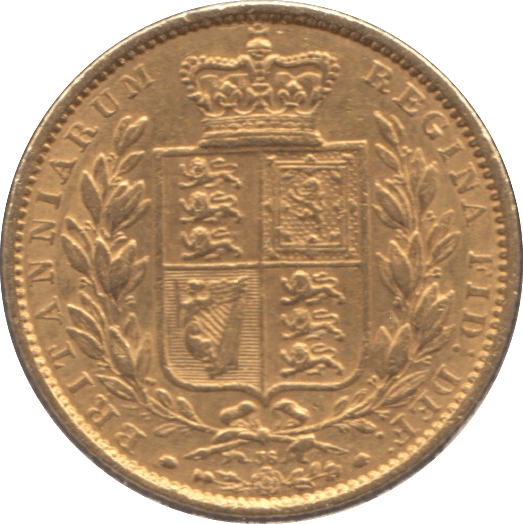 1864 GOLD SOVEREIGN ( GVF ) DIE 36 - SOVEREIGN - Cambridgeshire Coins