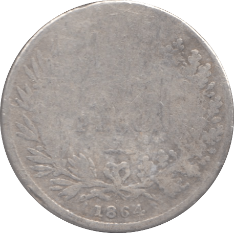 1864 SIXPENCE ( NF ) DIE 9 - SIXPENCE - Cambridgeshire Coins