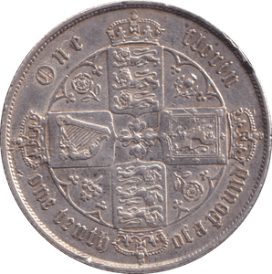 1865 FLORIN ( GVF ) DIE 47 - FLORIN - Cambridgeshire Coins