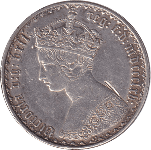 1865 FLORIN ( GVF ) DIE 47 - FLORIN - Cambridgeshire Coins