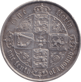 1865 FLORIN ( GVF ) DIE 4 - FLORIN - Cambridgeshire Coins