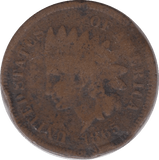 1865 ONE CENT USA - WORLD COINS - Cambridgeshire Coins