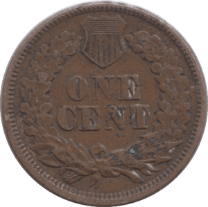 1865 ONE CENT USA - WORLD COINS - Cambridgeshire Coins