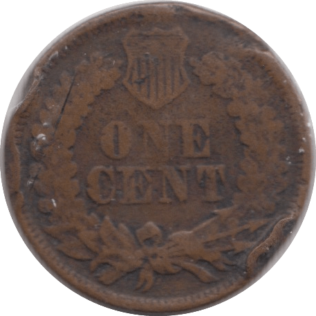 1865 ONE CENT USA - WORLD COINS - Cambridgeshire Coins