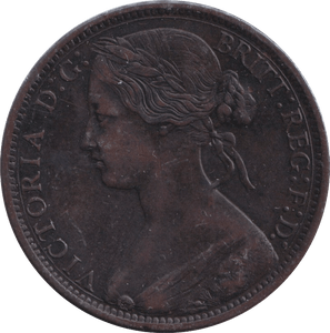 1865 ONE PENNY ( GVF ) - PENNY - Cambridgeshire Coins