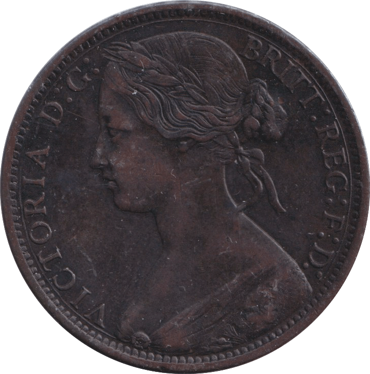 1865 ONE PENNY ( GVF ) - PENNY - Cambridgeshire Coins