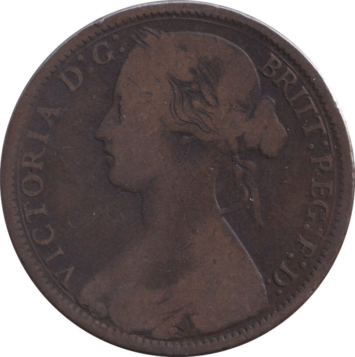 1866 PENNY ( FINE ) - PENNY - Cambridgeshire Coins