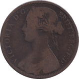 1866 PENNY ( FINE ) - PENNY - Cambridgeshire Coins