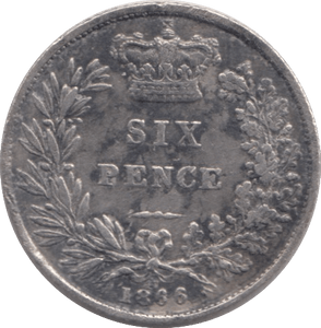 1866 SIXPENCE ( VF ) - Sixpence - Cambridgeshire Coins