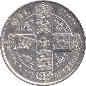 1867 FLORIN ( GVF ) DIE 5 - FLORIN - Cambridgeshire Coins